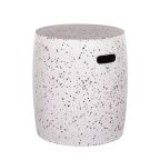   Hokedli Terrazzo Fehér 40 x 40 x 45 cm MOST 84134 HELYETT 62595 Ft-ért!