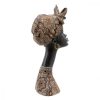 Dekoratív Figura 27 x 23,5 x 52 cm Afrikai Nő MOST 43877 HELYETT 32269 Ft-ért!