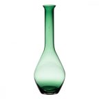   Váza Zöld Üveg 12 x 12 x 33 cm MOST 15523 HELYETT 9293 Ft-ért!