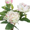 Dekor növény 24 x 20 x 38 cm Krémszín Pünkösdi rózsa MOST 13295 HELYETT 7954 Ft-ért!