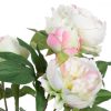 Dekor növény 36 x 30 x 44 cm Krémszín Pünkösdi rózsa MOST 17642 HELYETT 11318 Ft-ért!