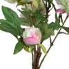 Dekor növény 34 x 30 x 59 cm Krémszín Pünkösdi rózsa MOST 27526 HELYETT 17652 Ft-ért!