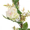Dekorációs virágok 160 x 30 x 24 cm Fehér Pünkösdi rózsa MOST 41703 HELYETT 28085 Ft-ért!