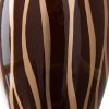 Váza 21,5 x 21,5 x 36 cm Zebra Kerámia Aranysàrga Barna MOST 35137 HELYETT 23662 Ft-ért!