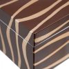 Dekoratív doboz 35 x 20 x 15 cm Zebra DMF (2 egység) MOST 49097 HELYETT 33063 Ft-ért!
