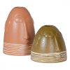 Váza 18 x 17 x 16 cm Kerámia Barna MOST 16559 HELYETT 9913 Ft-ért!