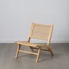 Karosszék Természetes Fa Rattan 60,5 x 73,5 x 72,5 cm MOST 255232 HELYETT 140741 Ft-ért!