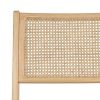 Karosszék Természetes Fa Rattan 60,5 x 73,5 x 72,5 cm MOST 255232 HELYETT 140741 Ft-ért!