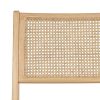 Karosszék Természetes Fa Rattan 60,5 x 73,5 x 72,5 cm MOST 252486 HELYETT 136095 Ft-ért!