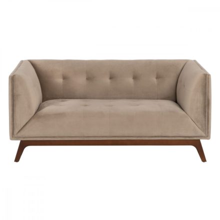 Kanapé 156 x 81 x 72 cm Pezsgő Szintetikus Szövet Fa Bársony MOST 889445 HELYETT 539682 Ft-ért!