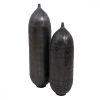 Váza Fekete 33 x 33 x 120 cm Alumínium MOST 166195 HELYETT 119038 Ft-ért!