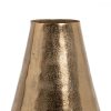 Váza 45 x 45 x 95 cm Aranysàrga Alumínium MOST 172583 HELYETT 121998 Ft-ért!