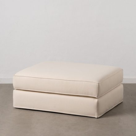 Puff Krémszín 100 x 80 x 44 cm MOST 440855 HELYETT 267501 Ft-ért!