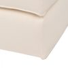 Puff Krémszín 100 x 80 x 44 cm MOST 440855 HELYETT 267501 Ft-ért!