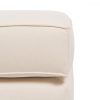 Puff Krémszín 100 x 80 x 44 cm MOST 440855 HELYETT 267501 Ft-ért!