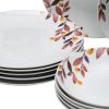 Evőeszközök Fehér Többszínű Porcelán Ágynemű 1 cm 37 x 23 x 30 cm 18 Darabok MOST 61797 HELYETT 37924 Ft-ért!