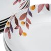 Evőeszközök Fehér Többszínű Porcelán Ágynemű 1 cm 37 x 23 x 30 cm 18 Darabok MOST 61797 HELYETT 37924 Ft-ért!
