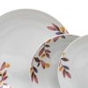 Evőeszközök Fehér Többszínű Porcelán Ágynemű 1 cm 37 x 23 x 30 cm 18 Darabok MOST 61797 HELYETT 37924 Ft-ért!