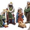 Karácsonyfagömb Születés / Betlehem Többszínű Polyresin 31,5 cm (9 Darabok) MOST 87691 HELYETT 65240 Ft-ért!