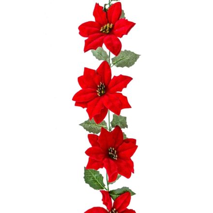 Karácsonyi girland Piros Zöld Műanyag 180 cm MOST 10310 HELYETT 5787 Ft-ért!