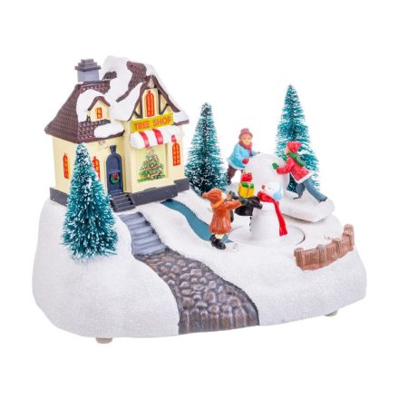 Karácsonyfagömb Többszínű Polyresin 20 x 14 x 15 cm MOST 26049 HELYETT 16709 Ft-ért!