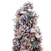 Karácsonyfa Többszínű Műanyag Foam Ananász 18 x 18 x 30 cm MOST 12042 HELYETT 7209 Ft-ért!