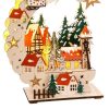 Karácsonyfagömb Többszínű Természetes Fa 19 x 8 x 22 cm MOST 20040 HELYETT 12848 Ft-ért!