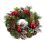 Adventi koszorú Piros Zöld Többszínű Műanyag Foam Ananász 30 x 30 cm MOST 26884 HELYETT 12782 Ft-ért!
