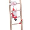 Karácsonyfagömb Többszínű Fa Lépcsőház Télapó 12 x 1,8 x 42 cm MOST 12553 HELYETT 7515 Ft-ért!