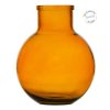 Váza Borostyán újrahasznosított üveg 24 x 24 x 31 cm MOST 37187 HELYETT 25043 Ft-ért!