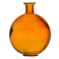   Váza Borostyán újrahasznosított üveg 20 x 20 x 25 cm MOST 18060 HELYETT 11583 Ft-ért!