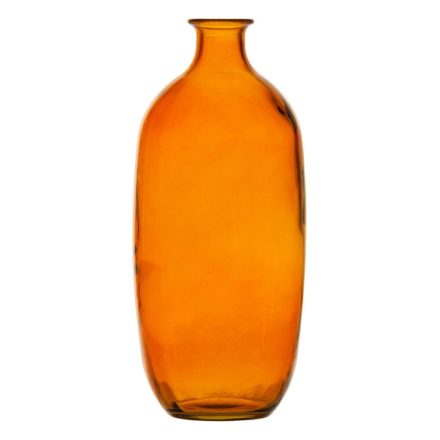 Váza Borostyán újrahasznosított üveg 13 x 13 x 31 cm MOST 16528 HELYETT 9896 Ft-ért!