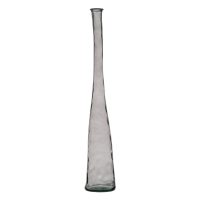   Váza Szürke újrahasznosított üveg 18 x 18 x 120 cm MOST 70854 HELYETT 52715 Ft-ért!