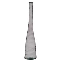   Váza Szürke újrahasznosított üveg 18 x 18 x 100 cm MOST 63800 HELYETT 46919 Ft-ért!