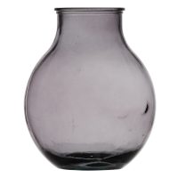   Váza Szürke újrahasznosított üveg 29 x 29 x 36 cm MOST 43691 HELYETT 29425 Ft-ért!