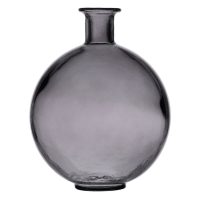  Váza Szürke újrahasznosított üveg 20 x 20 x 25 cm MOST 17982 HELYETT 11533 Ft-ért!