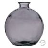 Váza Szürke újrahasznosított üveg 16 x 16 x 18 cm MOST 12073 HELYETT 7226 Ft-ért!