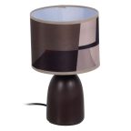   Asztali lámpa Barna Kerámia 60 W 220-240 V 18 x 18 x 29,5 cm MOST 18756 HELYETT 12030 Ft-ért!