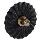   Falikaros lmpa Fekete Alumínium Vas A 220-240 V 27 x 9 x 27 cm MOST 49043 HELYETT 36072 Ft-ért!