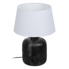   Asztali lámpa Fehér Fekete 220 V 38 x 38 x 57 cm MOST 104413 HELYETT 77683 Ft-ért!