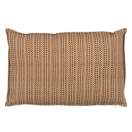 Párna Pamut Barna Bézs szín 60 x 40 cm MOST 17472 HELYETT 11203 Ft-ért!
