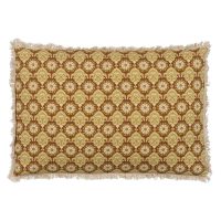   Párna Pamut Barna Bézs szín 60 x 40 cm MOST 17472 HELYETT 11203 Ft-ért!