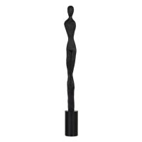   Dekoratív Figura Fekete Hölgy 9,5 x 9,5 x 90 cm MOST 39081 HELYETT 26324 Ft-ért!