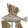 Dekoratív Figura Fehér Barna Természetes Halak 30 x 10 x 40 cm MOST 36351 HELYETT 22835 Ft-ért!
