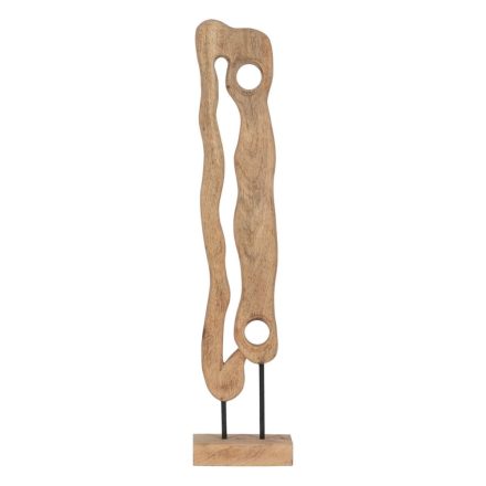 Dekoratív Figura Természetes Absztrakt 15 x 9 x 68,5 cm MOST 37511 HELYETT 23571 Ft-ért!