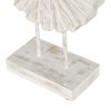 Szobor Fehér Bézs szín Mangófa 25,5 x 9,5 x 37 cm MOST 37047 HELYETT 23274 Ft-ért!