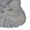 Szobor Buddha Szürke 46,3 x 34,5 x 61,5 cm MOST 68572 HELYETT 51020 Ft-ért!