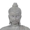 Szobor Buddha Szürke 46,3 x 34,5 x 61,5 cm MOST 68572 HELYETT 51020 Ft-ért!