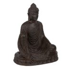   Szobor Buddha Barna 62,5 x 43,5 x 77 cm MOST 125922 HELYETT 93508 Ft-ért!
