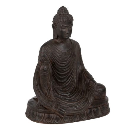 Szobor Buddha Barna 62,5 x 43,5 x 77 cm MOST 125922 HELYETT 93508 Ft-ért!